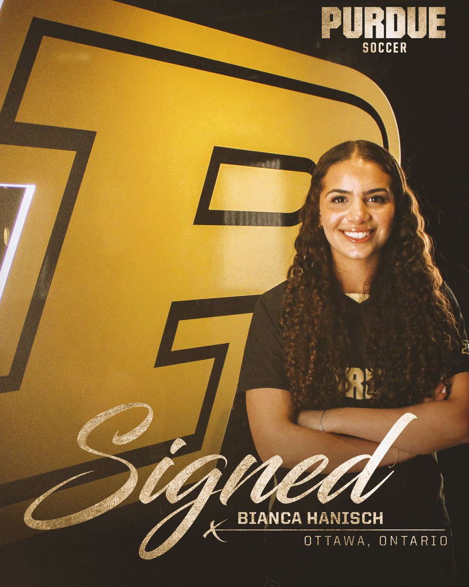 PurdueSoccer's tweet image. Welcome Bianca!! #BoilerUp 

🚂 Bianca Hanisch
⚽️ Midfielder
🇨🇦 Ottawa, Ontario
⚜️ CF Montréal women&apos;s program
♣️ Ontario National Development Centre
🏫 Bill Crothers Secondary School

#FutureBoilermaker x #AllAboard