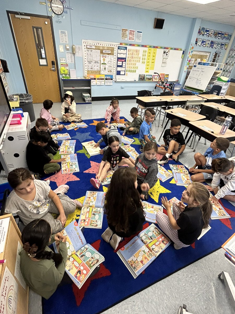 We had such a great discussion about compromise while reading the short read Meet Me Halfway!