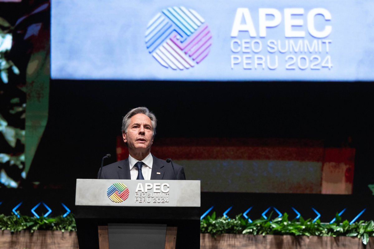 For 30 years, APEC has brought together government and business leaders across the Asia-Pacific. Today, I thanked those leaders and called on them to stay engaged. By partnering together, we can build more inclusive economies with greater opportunity for all our people.