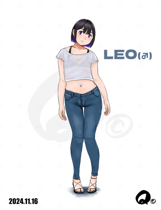 今日は土曜日
ピタピタデニムがお似合いのレオ君です👖 