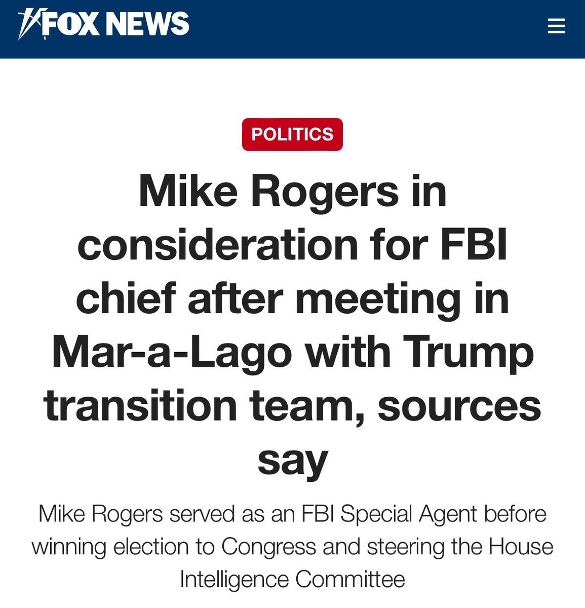 NachbarJeremy's tweet image. NO Mike Rogers!  He wasn’t smart enough to fight for his seat, against the CCP slave, Slotkin. He’s untrustworthy. 

#KashforFBI