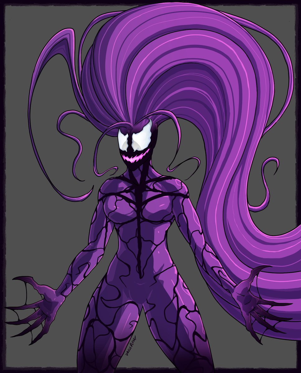 UncleBladey's tweet photo. Agony commission for @PR1SM4T1CR41N

Only lost hold of my sanity briefly working on the goo hair nbd nbd https://t.co/5tdQUGAOxt