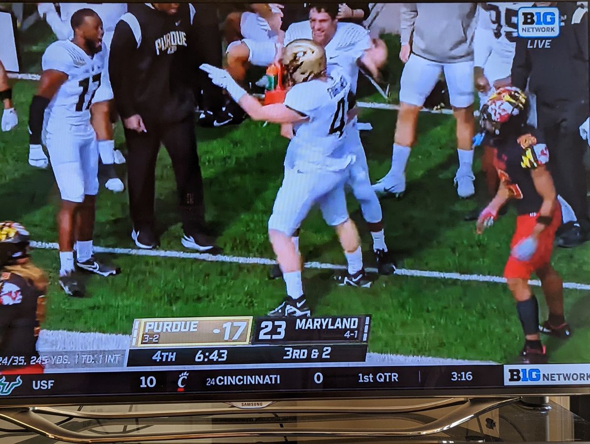 smfurtney's tweet photo. Last ride at Ross @ben_furtney! It’s BEN special watching you! Looking forward to celebrating you tomorrow.  #SeniorDay #BoilerUp https://t.co/oZJuTVJ6BD