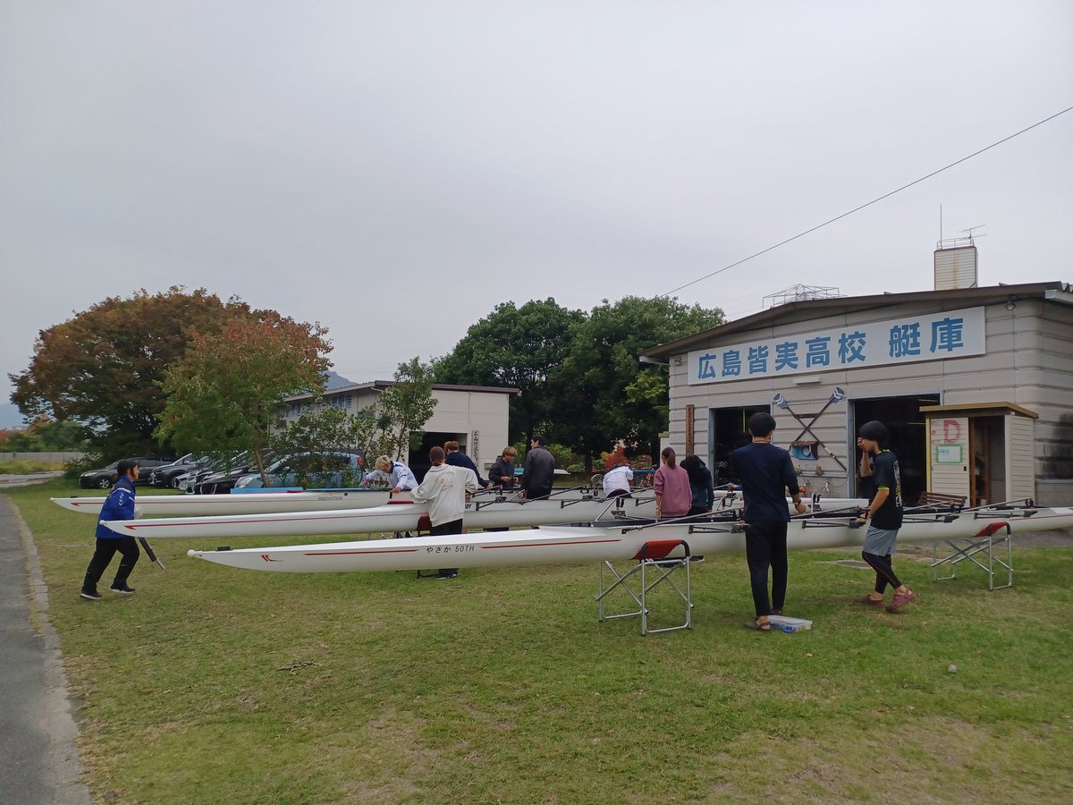 ohtagawabc's tweet photo. 今日はオータムレガッタ前日！ https://t.co/ePiIDwFwQN