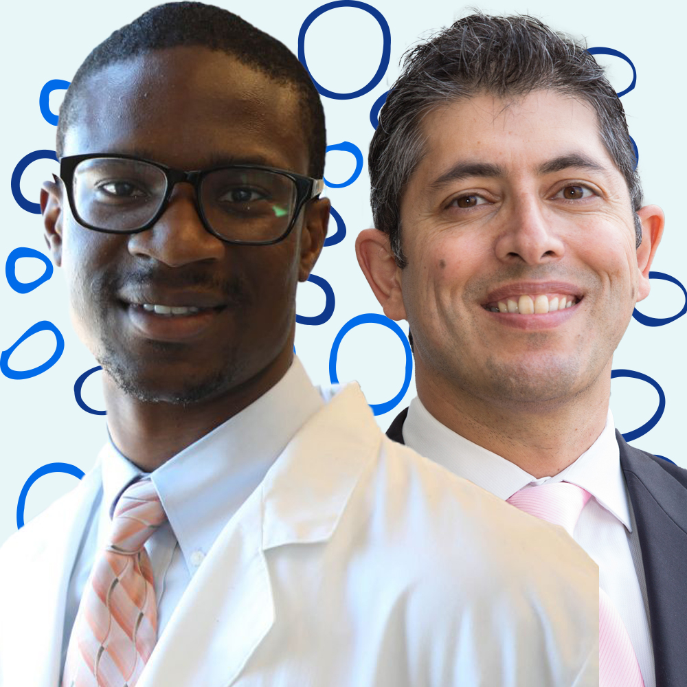 ucsfpharmacy's tweet photo. @Akinyemi_OO, PharmD, PhD, and Bani Tamraz, PharmD, PhD, have received the inaugural STRIPE (@cc_pgx) Double Helix Award by the American Society of Pharmacovigilance, honoring exceptional contributions to pharmacogenomics. #UCSFProud #STRIPEcc #PGx https://t.co/8se10TSJVq https://t.co/RZSpDBiRz0