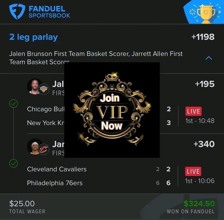 We’re on fire🔥🏦📊
Join us now we’re about to post another props in the group below let’s eat again🤑 

t.me/+1P9sOD5cnnE4N…

#Prizepicks #prizepickswinning #draftkings       #ufc #boxing #sportsbettingtwitter #playerprops #GamblingX #gamblingtwi
