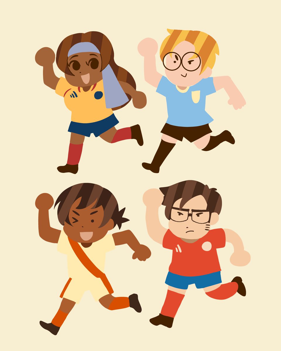 Veremos quién será el mejor (y el peor XD)
🇨🇴vs🇺🇾 // 🇵🇪vs🇨🇱
#LatinHetalia #Eliminatorias