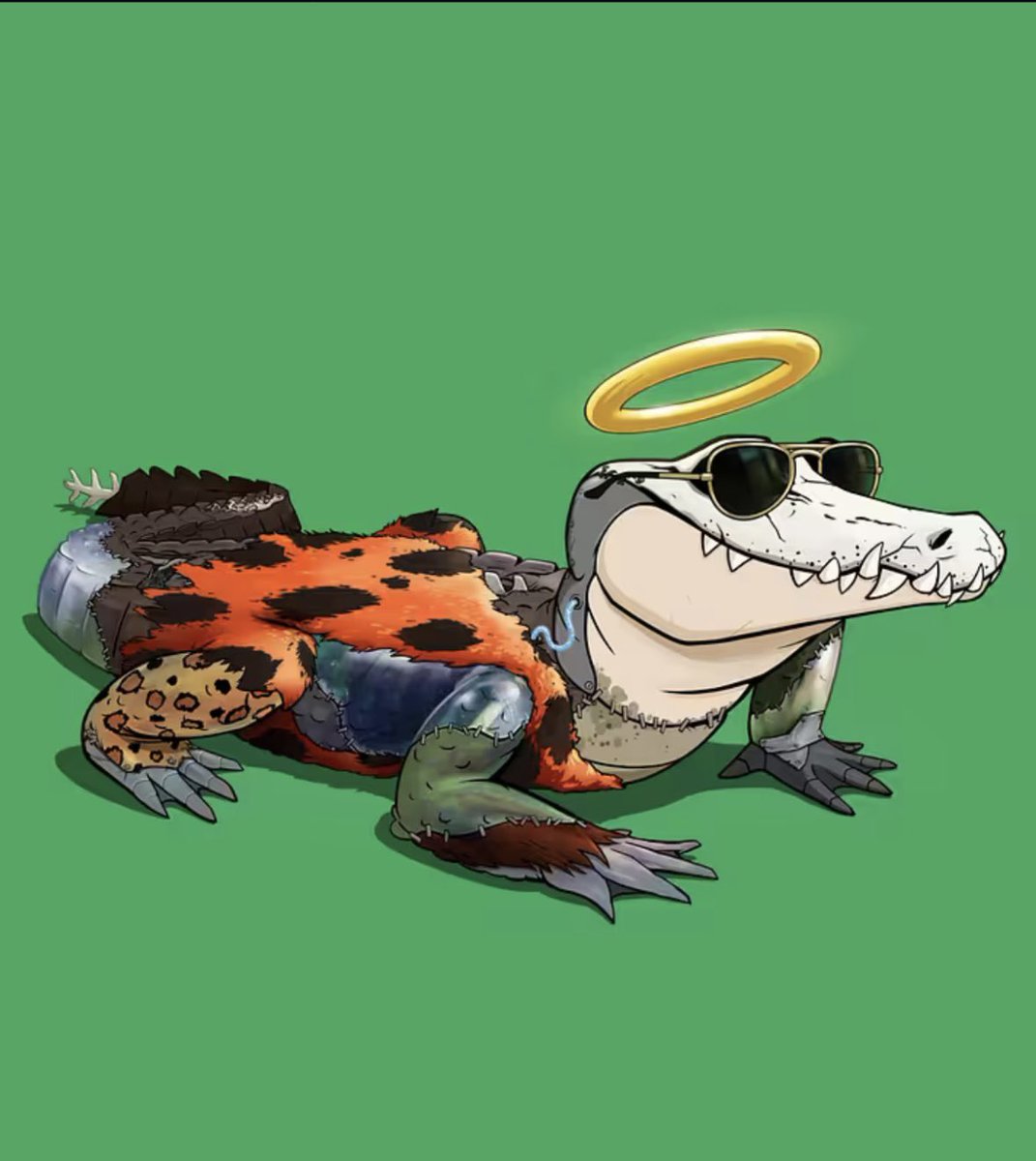 Steve_LFG's tweet photo. @tokengators @MobeeNFT #PrehistoricMonsterHaloCroc
#TokenGators https://t.co/seJQ5R64Ri