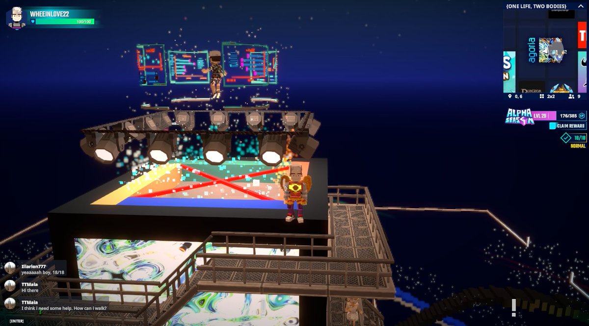 minseok1245's tweet photo. Vibing at @agoriamusic's DJ Set in One Life, Two Bodies in @TheSandboxGame. The music is electric! 🎧🔊 https://t.co/iZ4dxREZ1g #TheSandbox #AlphaSeason4 #AS4SocialChallenge https://t.co/NZOZ1aCZYY
