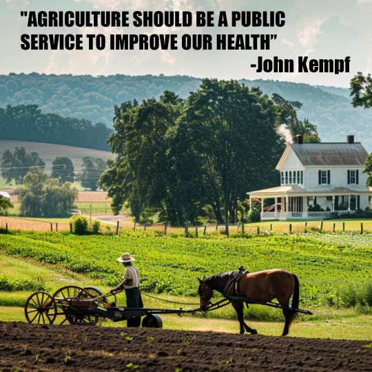 NicoleShanahan's tweet photo. Biggest come back in American history: saving our soil.

MAGA 🤝MAHA 🤝Amish https://t.co/ouiwwGgEoB
