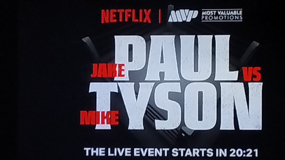 Ya falta poco #TysonvsPaul