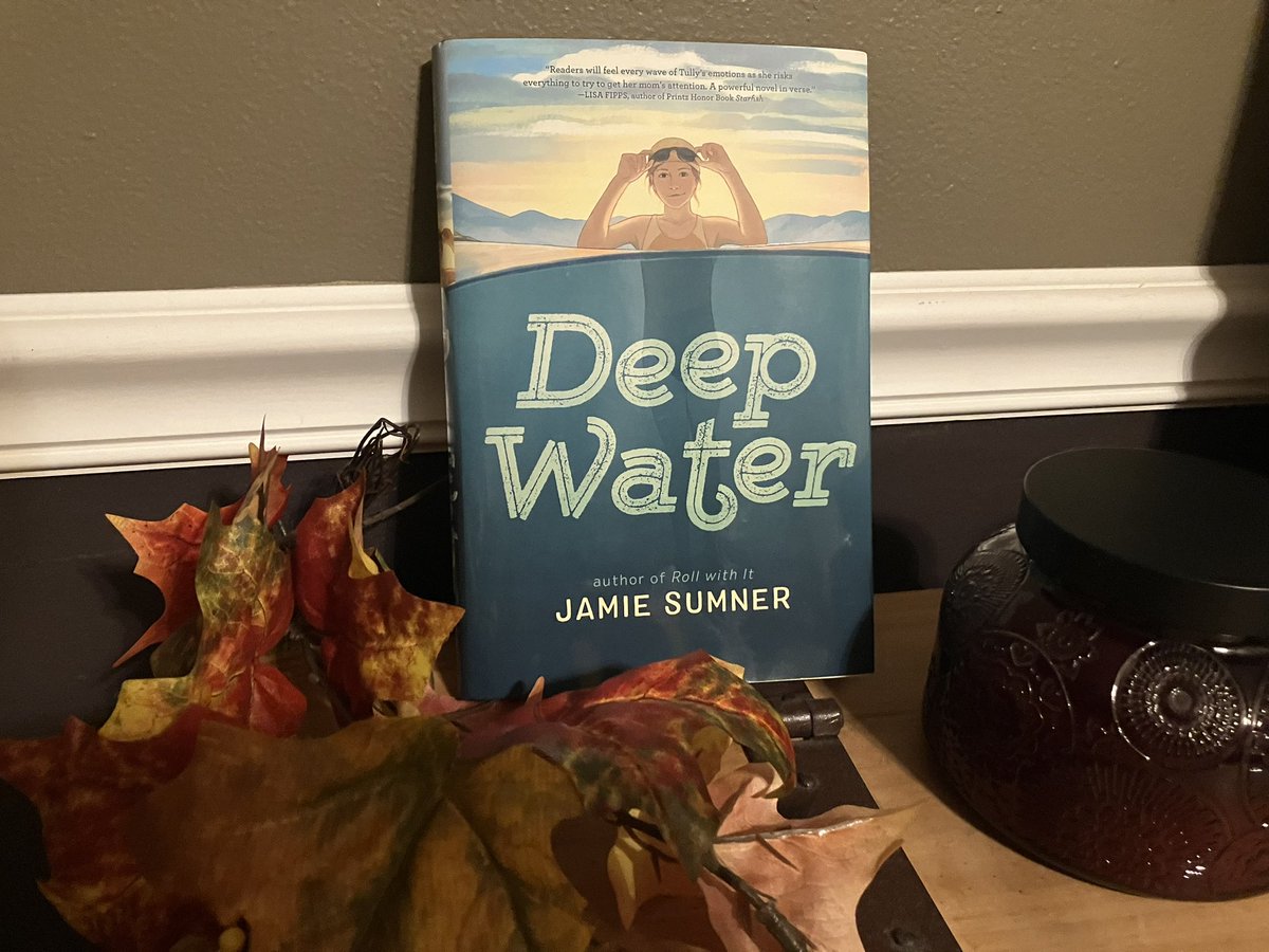 🎉🎉FridayNightRaffle🎉🎉Follow author <a href="/jamiesumner_/">Jamie Sumner</a> &amp; indie book shop @LiftBridgeBooks &amp; retweet by 6pm eastern 11/16 for a chance to win a copy of novel in verse Deep Water! <a href="/SimonKIDS/">Simon Kids</a> #fridaynightraffle