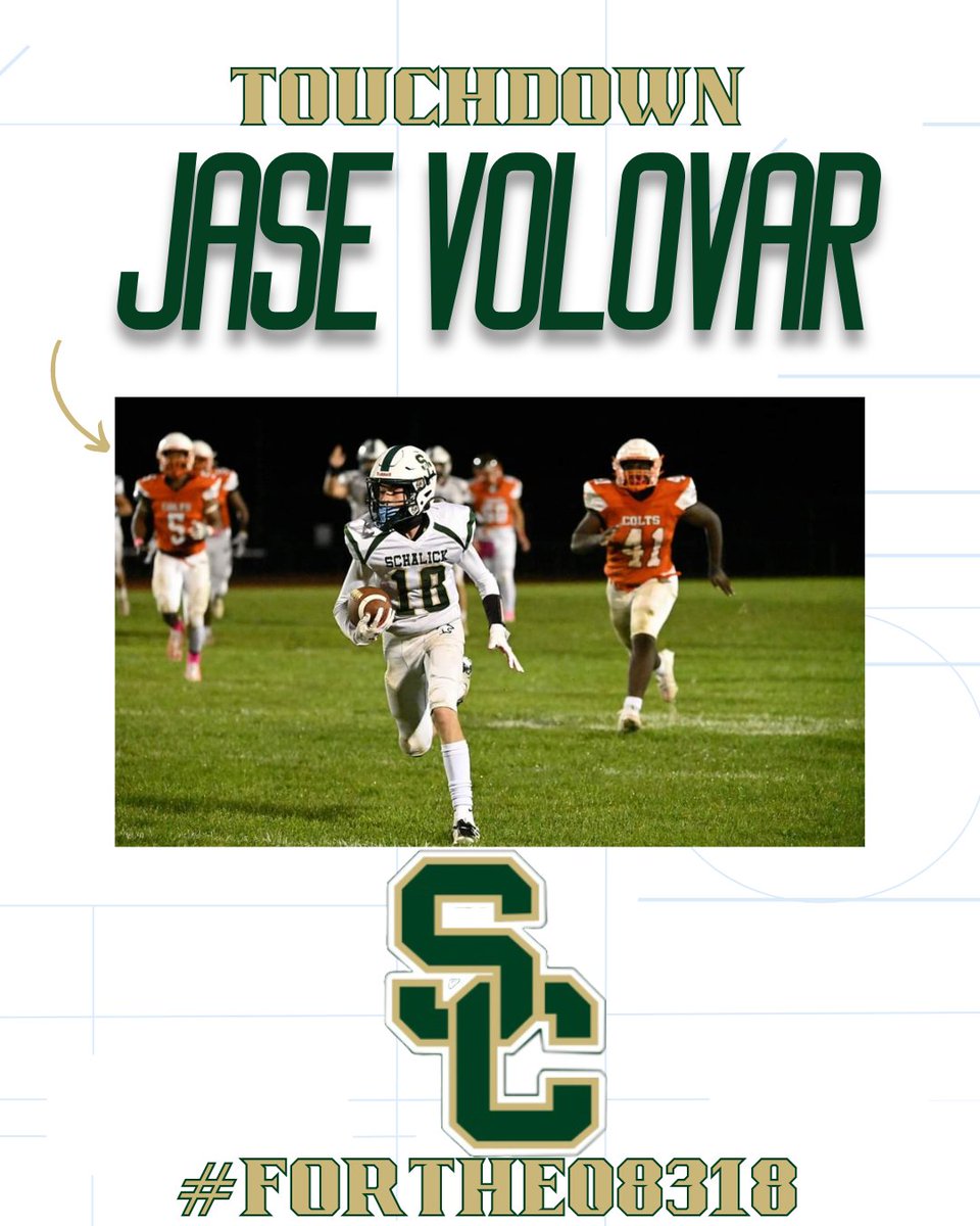 Touchdown Cougars!!! Jase Volovar catches a screen pass and runs it in 3 yards. The score is now 27-9