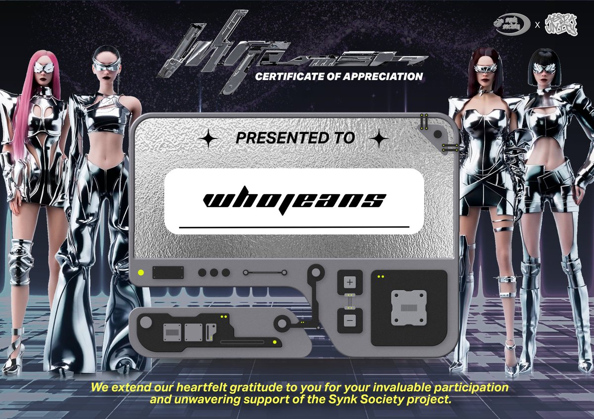 ㅤㅤㅤ
Thank you for choosing us as a media partner for this electrifying comeback project event. We were honored to contribute to the success of your event. We eagerly anticipate future opportunities to work together on another projects. ✿  ——  #WhoJeans
ㅤㅤㅤ