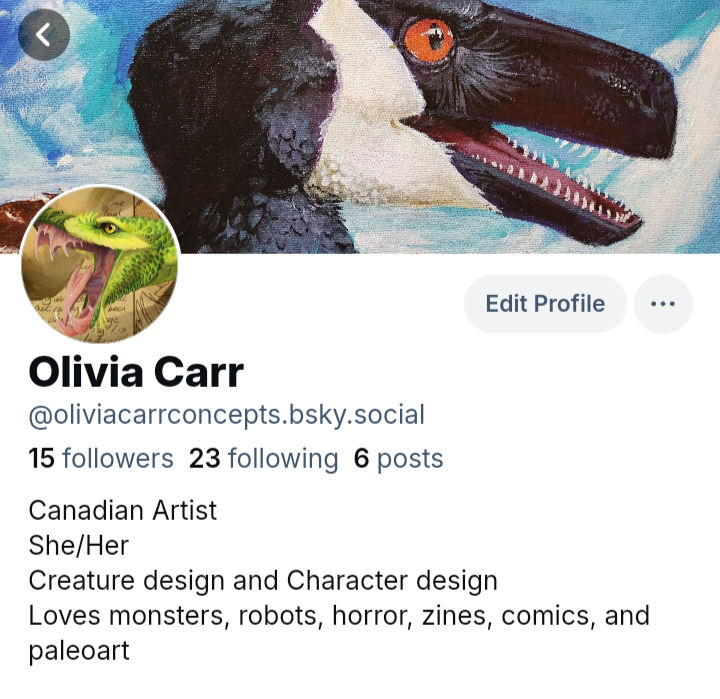 Pteradoxical's tweet photo. Hey guys it's been awhile! I've finally decided that I'm going to move away from Twitter. If you want to see future work from me I'll be posting on Bluesky from now on.   I can also be found on Instagram and Tumblr under the username OliviaCarrConcepts. https://t.co/105w86iRPq