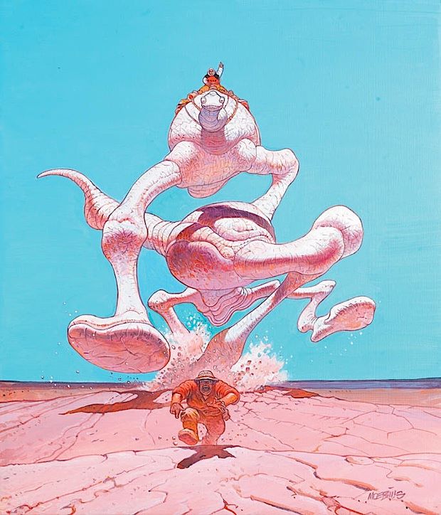 「おはようございます。Jean Giraud 」|Takuma Ishikawaのイラスト