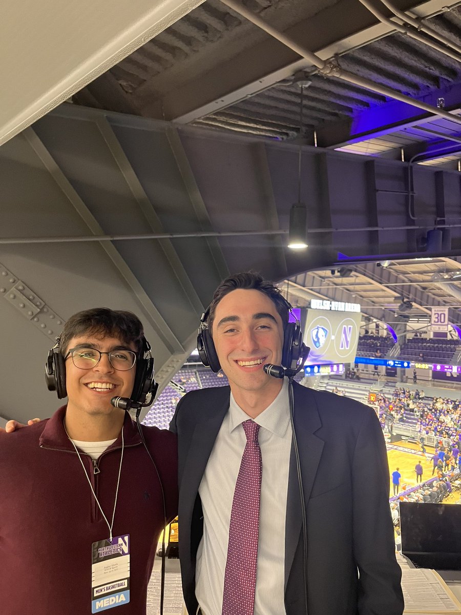 WNUR Sports (@wnursports) on Twitter photo Happy Friday from Welsh-Ryan Arena! We’re 10 minutes from tipoff as men’s basketball takes Eastern Illinois.
Serenading the airwaves tonight are <a href="/AdamCBeck18/">Adam Beck</a> on PBP and <a href="/RaghavKhosla15/">Raghav Khosla</a> on color, with <a href="/sidvaraman/">Sid Sivaraman</a> following along here on X!
Tune in: wnur-sports.mixlr.com Happy Friday from Welsh-Ryan Arena! We’re 10 minutes from tipoff as men’s basketball takes Eastern Illinois.
Serenading the airwaves tonight are <a href="/AdamCBeck18/">Adam Beck</a> on PBP and <a href="/RaghavKhosla15/">Raghav Khosla</a> on color, with <a href="/sidvaraman/">Sid Sivaraman</a> following along here on X!
Tune in: wnur-sports.mixlr.com