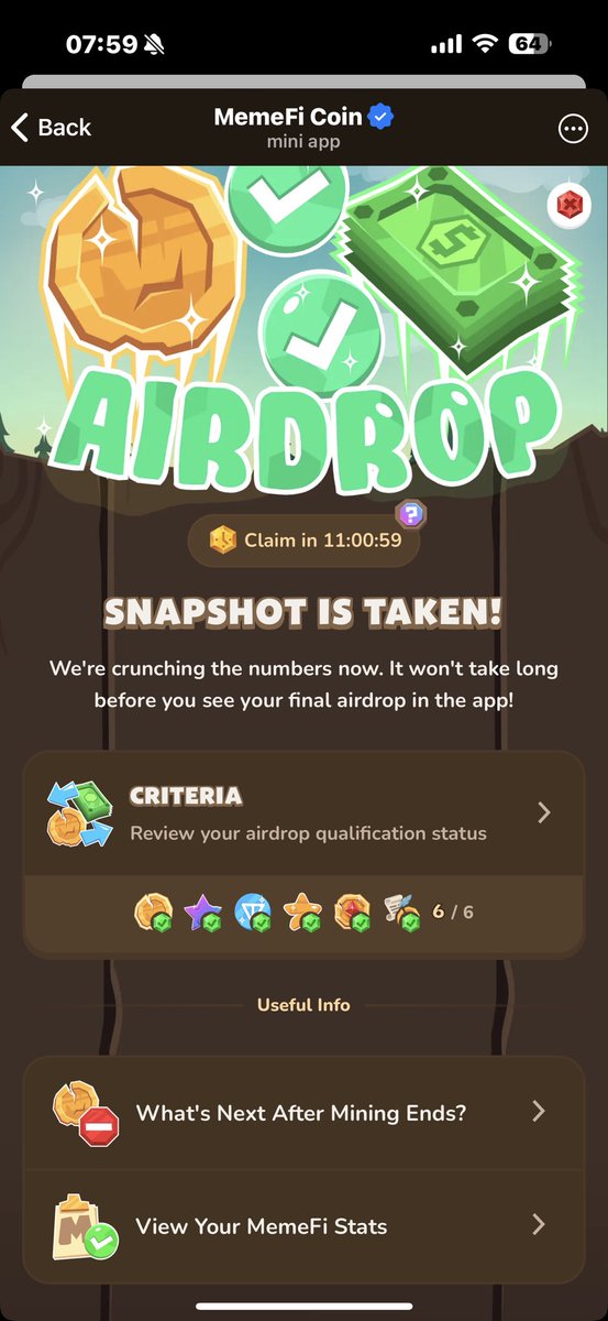 Can’t wait…🥳
<a href="/memeficlub/">MemeFi Labs</a> #memefi #sui #ton #TonEcosystem