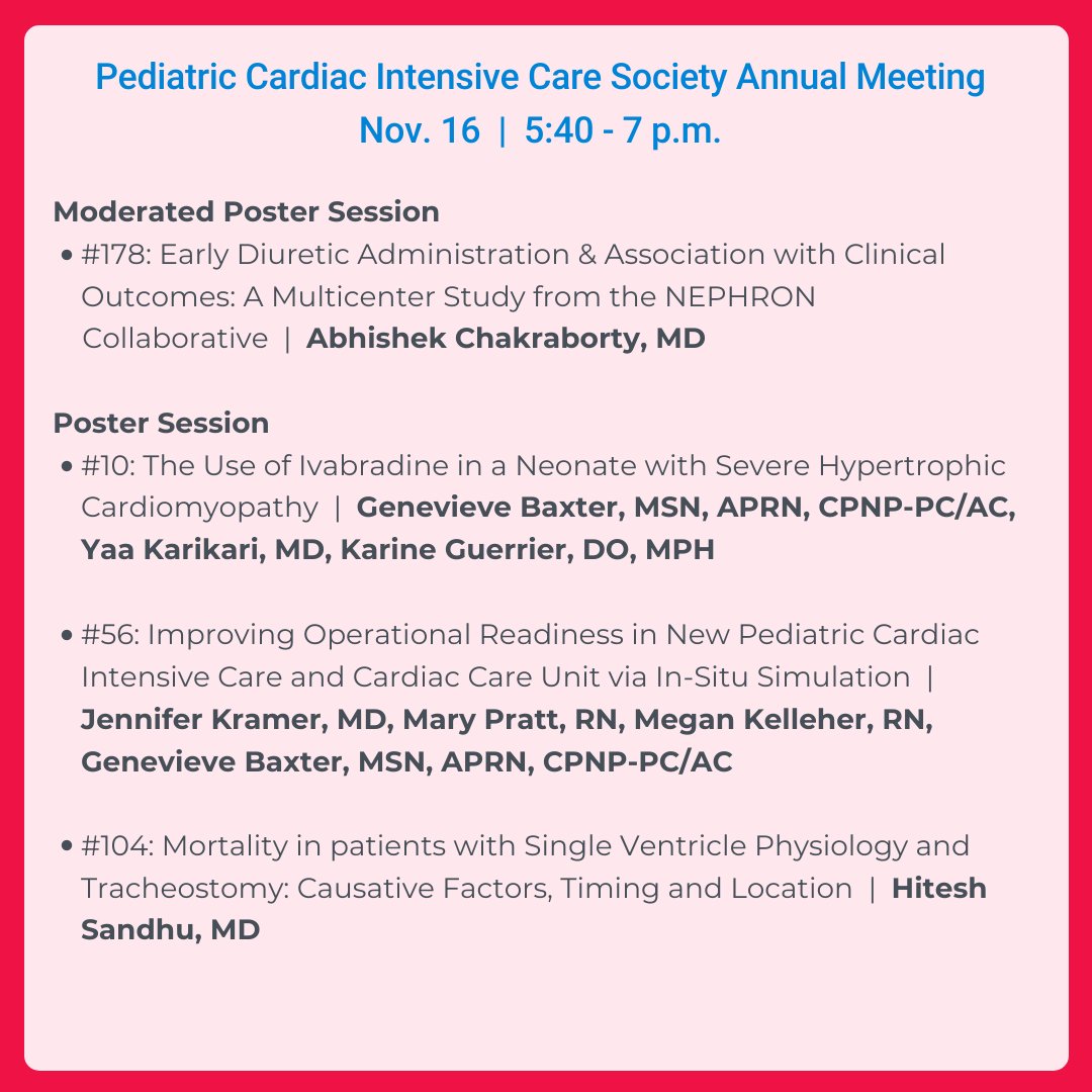 Le Bonheur Children's (@lebonheurchild) on Twitter photo Join us tomorrow for another opportunity to see the latest from our Heart Institute at #PCICS2024. Our cardiac experts will share on topics that include simulation strategies to open a new unit & single ventricle patients with tracheostomy. <a href="/YaaK2808/">Yaa Karikari</a> <a href="/jwootten13/">Jennifer Kramer</a> <a href="/doc_abhy/">abhishek chakraborty</a> Join us tomorrow for another opportunity to see the latest from our Heart Institute at #PCICS2024. Our cardiac experts will share on topics that include simulation strategies to open a new unit & single ventricle patients with tracheostomy. <a href="/YaaK2808/">Yaa Karikari</a> <a href="/jwootten13/">Jennifer Kramer</a> <a href="/doc_abhy/">abhishek chakraborty</a>
