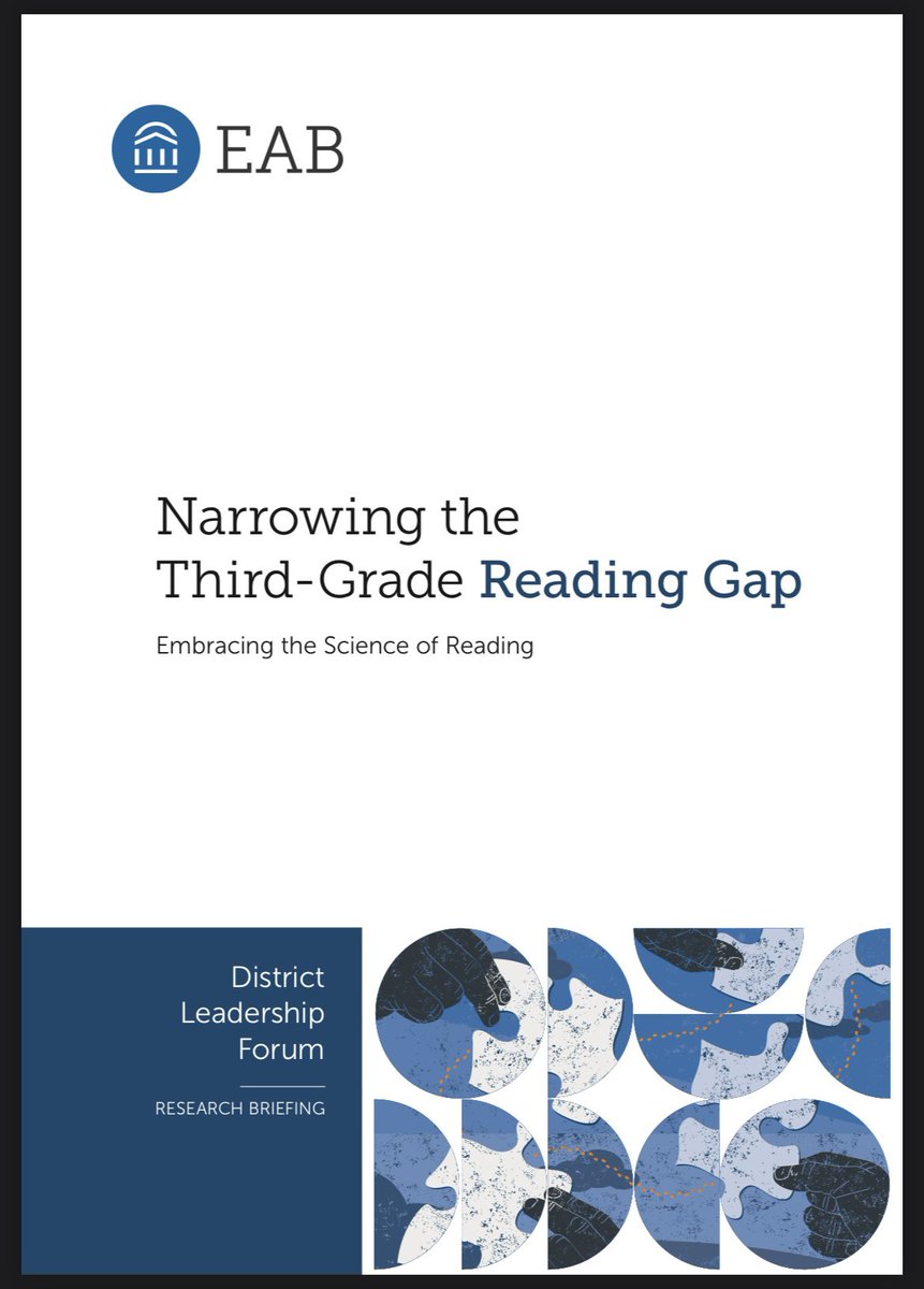 Mme Lockhart (@mmelockhartldsb) on Twitter photo Students who struggle to read by the end of third grade face significant long term challenges…they are less likely to attend college or secure a living wage job.” EAB District Leadership Forum
A must-read for all district leaders. Soecial thank you to <a href="/AngieHanlin/">AngieHanlin</a> for sharing: Students who struggle to read by the end of third grade face significant long term challenges…they are less likely to attend college or secure a living wage job.” EAB District Leadership Forum
A must-read for all district leaders. Soecial thank you to <a href="/AngieHanlin/">AngieHanlin</a> for sharing:
