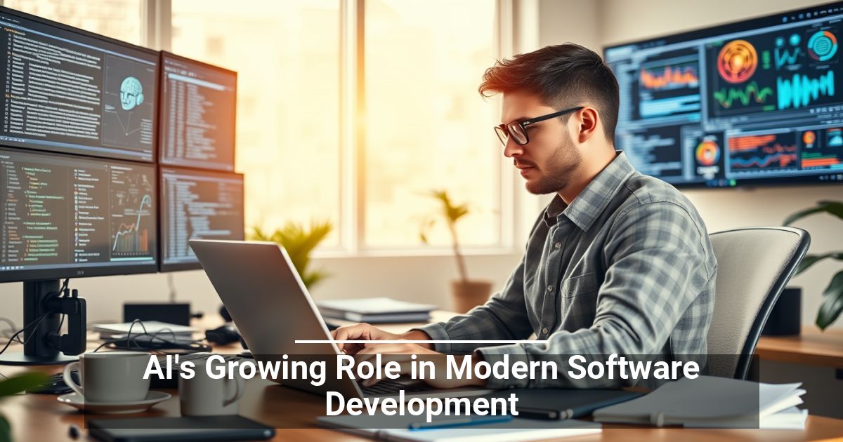 azentech's tweet photo. AI’s Growing Role in Modern Software Development
https://t.co/szn2aCgsE7 Need help with IT Services? Call us! 402-817-1223 #LNK #Lincoln #azentech #ManagedITServices #IT https://t.co/RbZyZfuk2A
