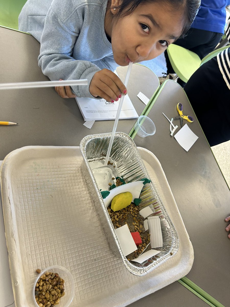 So much fun in STEM this week learning about wind and water erosion! 💨🌊