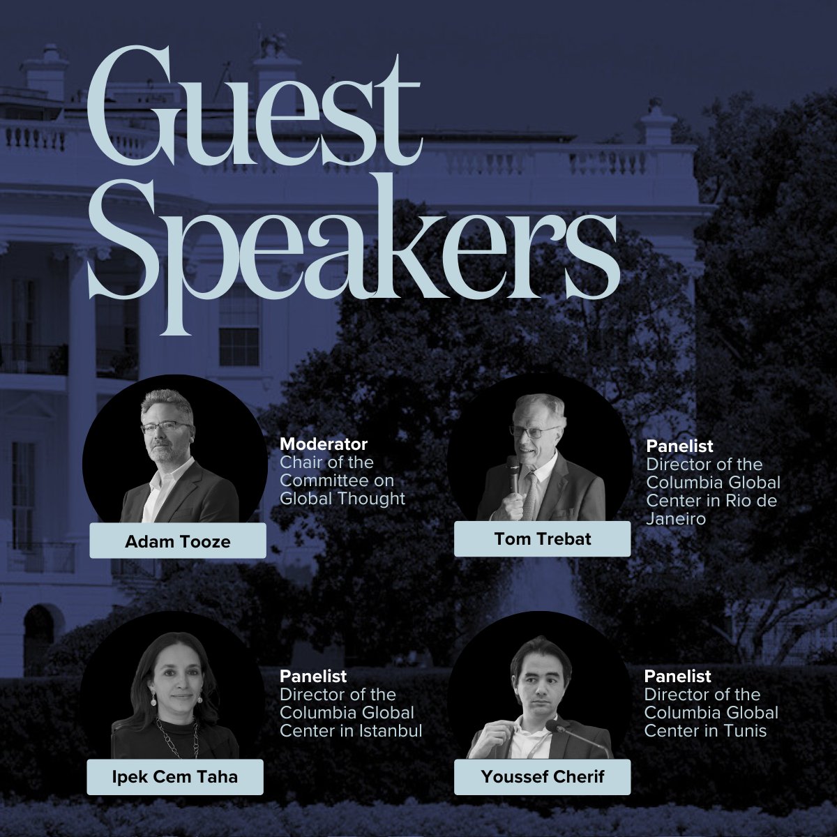 Adam Tooze (@adam_tooze) on Twitter photo The U.S. elections are over but what does it mean for the world? On Nov. 19, join me and directors from Columbia Global Centers <a href="/TTrebat/">Thomas J Trebat</a> <a href="/IpekCemTaha/">Ipek Cem Taha</a> and <a href="/Faiyla/">Youssef Cherif</a> to discuss the implications of the U.S. election results worldwide.
Register here: shorturl.at/BdblC The U.S. elections are over but what does it mean for the world? On Nov. 19, join me and directors from Columbia Global Centers <a href="/TTrebat/">Thomas J Trebat</a> <a href="/IpekCemTaha/">Ipek Cem Taha</a> and <a href="/Faiyla/">Youssef Cherif</a> to discuss the implications of the U.S. election results worldwide.
Register here: shorturl.at/BdblC