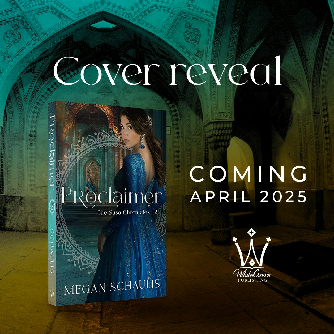 ReviewsByErin's tweet photo. It's time for a #coverreveal! The second part of this Esther retelling combines royal romance, nanotechnology, and a heartfelt quest to make a difference.

#Preorder here: ​https://t.co/aSVzen9fa6

@MeganSchaulis #susachronicles #proclaimerYA #royaltyfiction #comingsoon https://t.co/bwRDpv4Y5D
