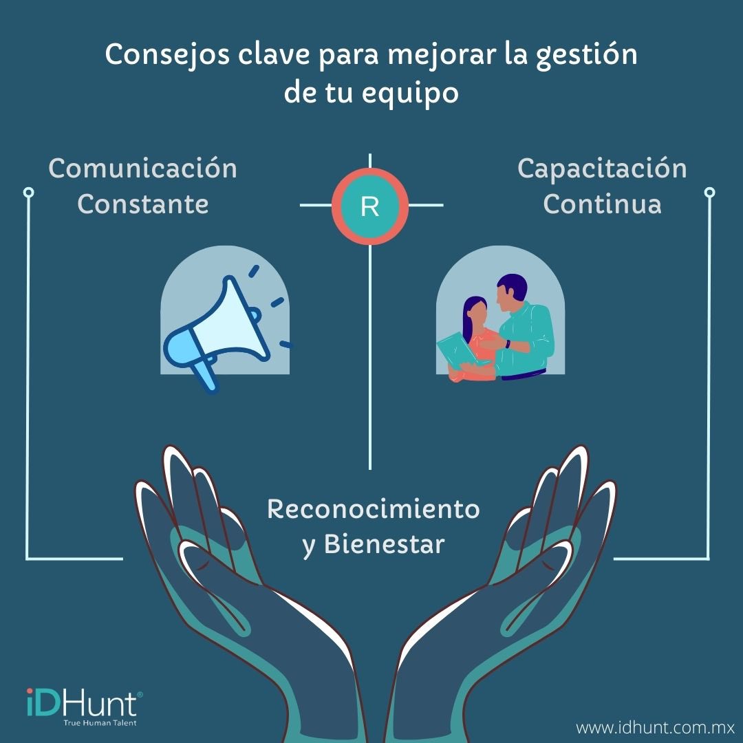 IDHunt2's tweet photo. Optimiza la gestión de tu equipo con estos simples, pero poderosos consejos. 💡 ¡Descubre cómo mejorar la comunicación, la capacitación y el bienestar en tus equipos! 💼 

#RRHH #Liderazgo #CulturaOrganizacional #iDHunt #empresas #empleo https://t.co/GOpYn61dJx