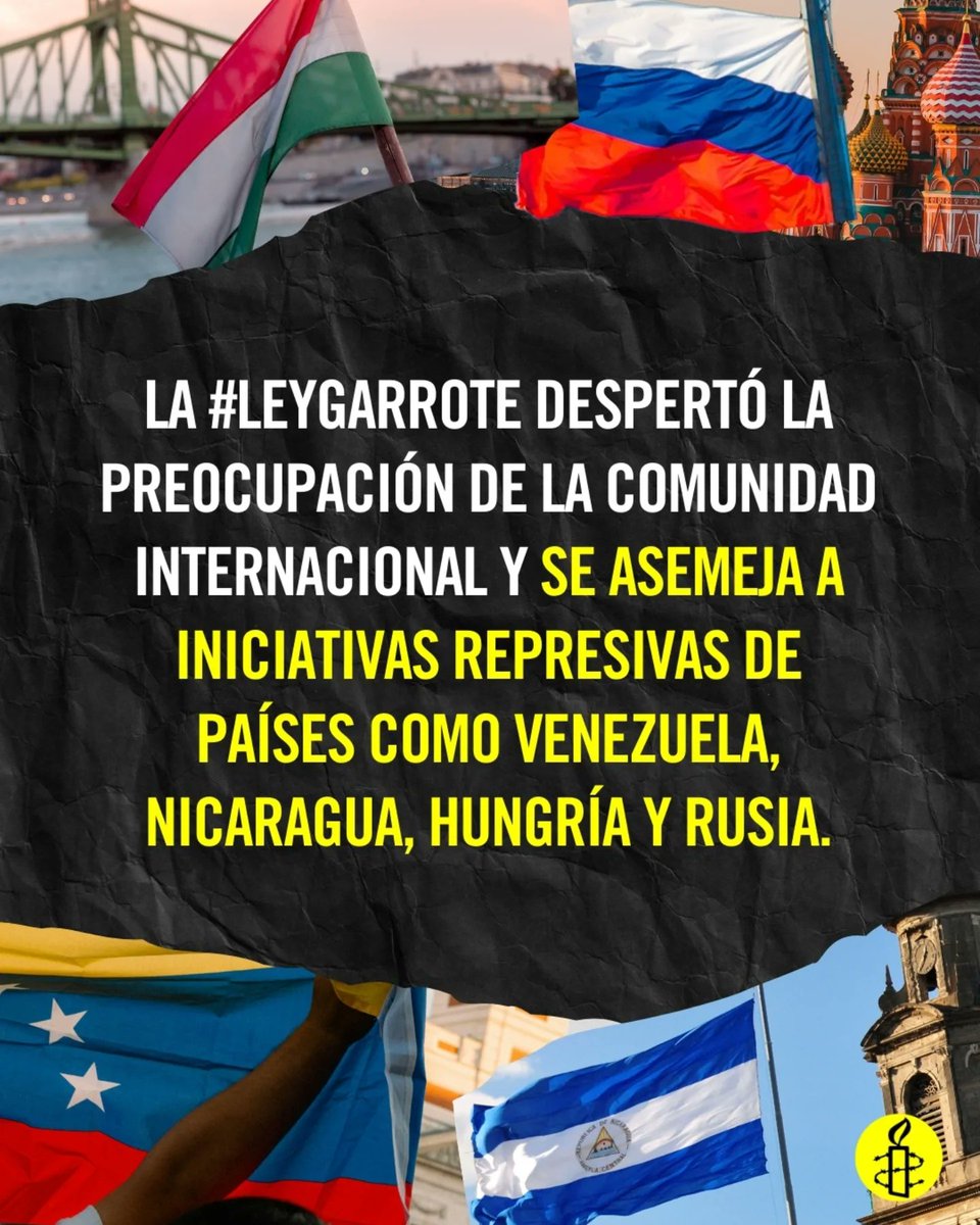 aiparaguay's tweet photo. 🕯️@santipenapy Amnistía insta a vetar el proyecto de #LeyGarrote y condenar los ataques a defensores y organizaciones de derechos humanos.
#VetoYa
#NuncaMasSilencio
NO a la #LeyGarrote https://t.co/D1amL6iiXa