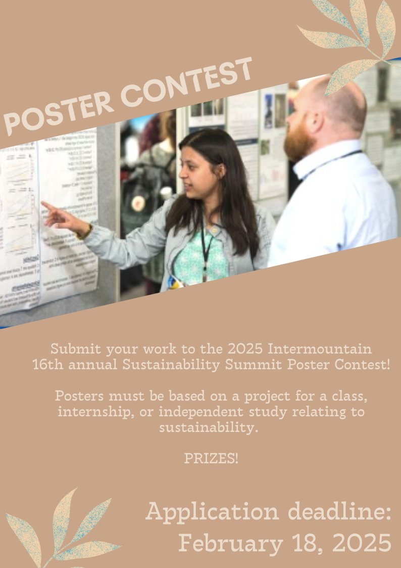 Link here! weber.edu/ISSummit/poste…