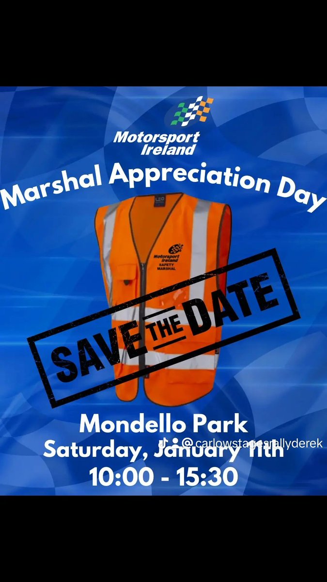 Carlowstages Rally (@bewps10) on Twitter photo Marshals Appreciation Day in mondello on January 11th 2025 .
<a href="/fia/">FIA</a> <a href="/IrishTarmacTROA/">Irish Tarmac C'ship</a> <a href="/MotorsportIRL/">Motorsport Ireland</a> <a href="/OffDonegalRally/">Donegal Int Rally</a> <a href="/RollinsCyril/">Cyril Rollins</a> <a href="/thisisirishral1/">ThisIsIrishRallying</a> Marshals Appreciation Day in mondello on January 11th 2025 .
<a href="/fia/">FIA</a> <a href="/IrishTarmacTROA/">Irish Tarmac C'ship</a> <a href="/MotorsportIRL/">Motorsport Ireland</a> <a href="/OffDonegalRally/">Donegal Int Rally</a> <a href="/RollinsCyril/">Cyril Rollins</a> <a href="/thisisirishral1/">ThisIsIrishRallying</a>
