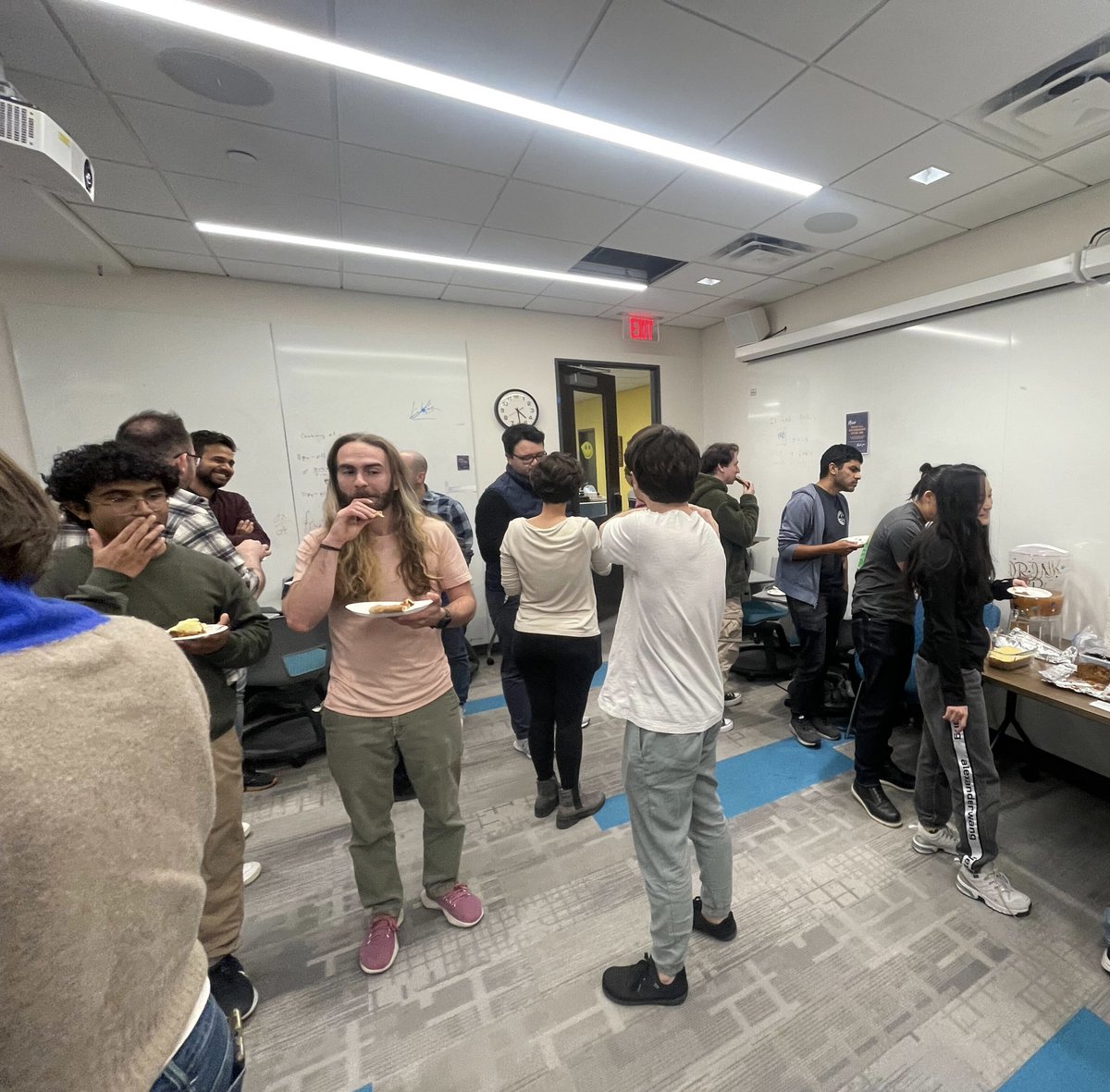 Yesterday, our department members gathered for Gobble Up Pizza and Pies: A Fall Bake-Off With Prizes. We had some mouth-wateringly delicious baked goods that embraced the flavors of fall.