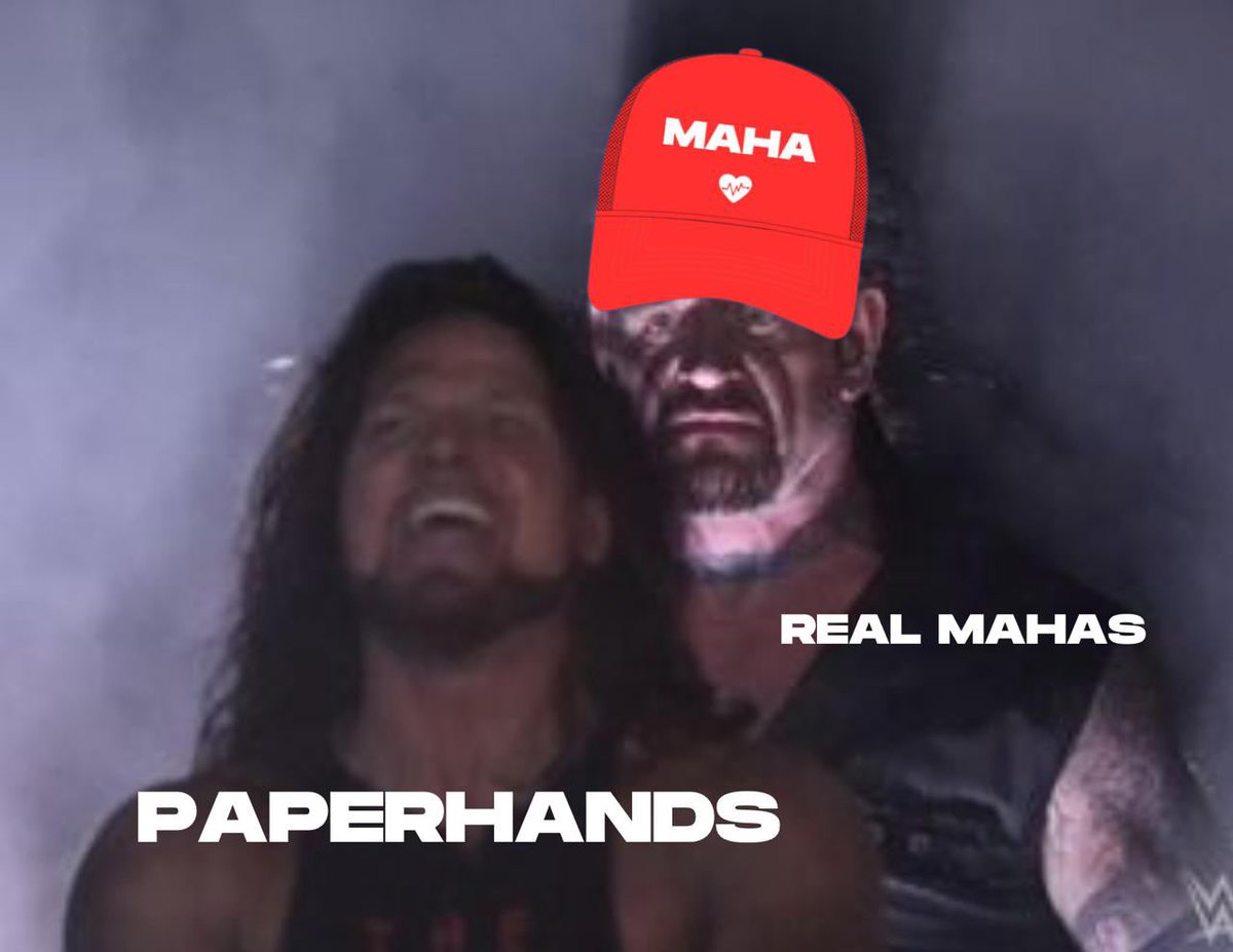 We smell the regret already.

Stay $MAHA