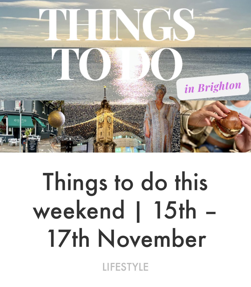 Festive fun, film, feasts 
brightontheinside.co.uk/whats-on/thing… #brighton