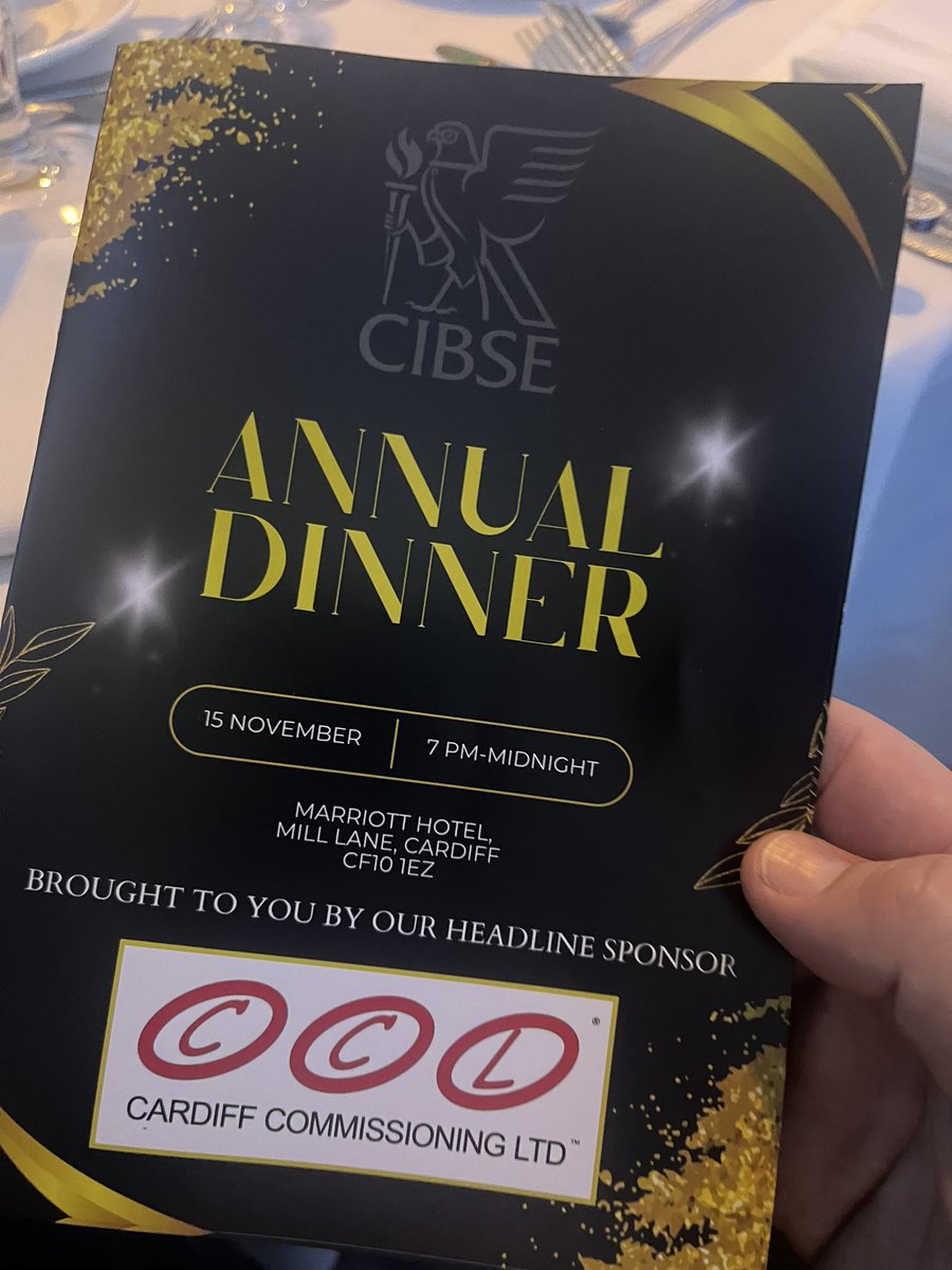 Thanks to <a href="/CIBSESWALES/">CIBSE South Wales</a> annual dinner in support of <a href="/weareplatfform/">Platfform</a> <a href="/PlatfformWB/">Platfform Wellbeing</a>