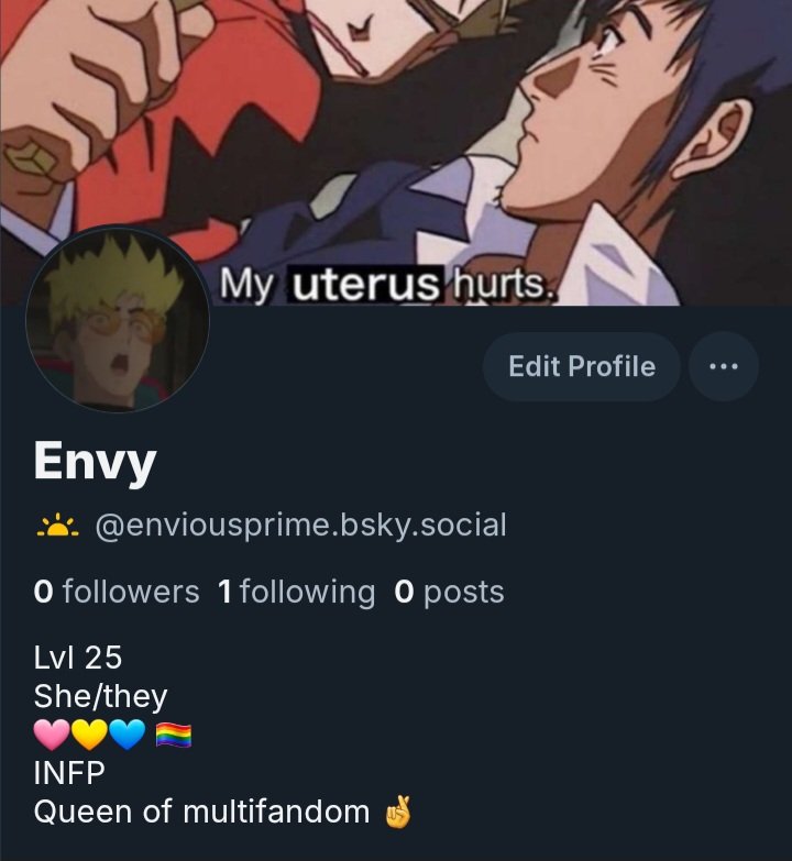 enviousprime's tweet image. i made a bluesky y'all i'm tired of this crusty app 😭 if any of you have an acc, i'd love to see ya over there! 🫶