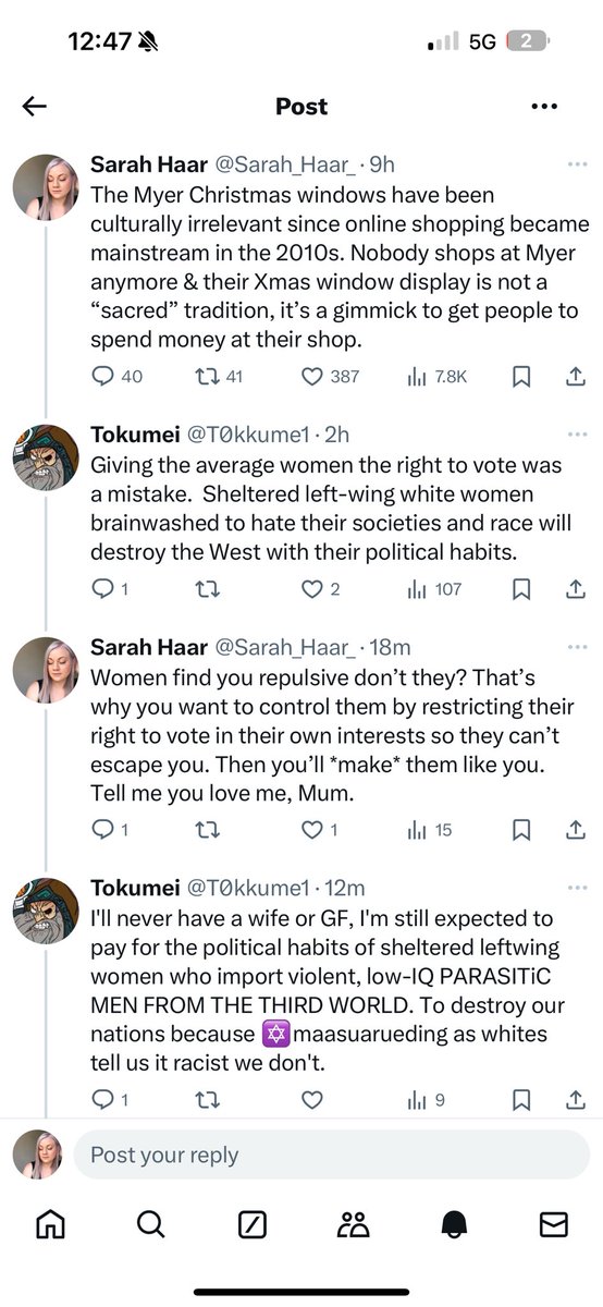 Sarah Haar tweet media