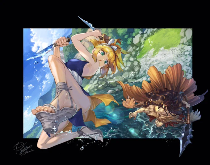 Dr.STONEのファンアートその2  地味に3枚目の千空もマントの色がまだわからなくて怖い  赤じゃなかったら笑ってw 