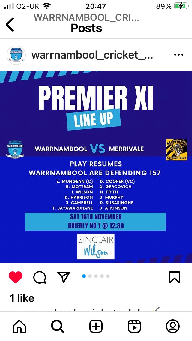 Best of luck Jack 🏏🏏🏏🇦🇺 So proud of you 👍👌👏🏻👏🏻👏🏻