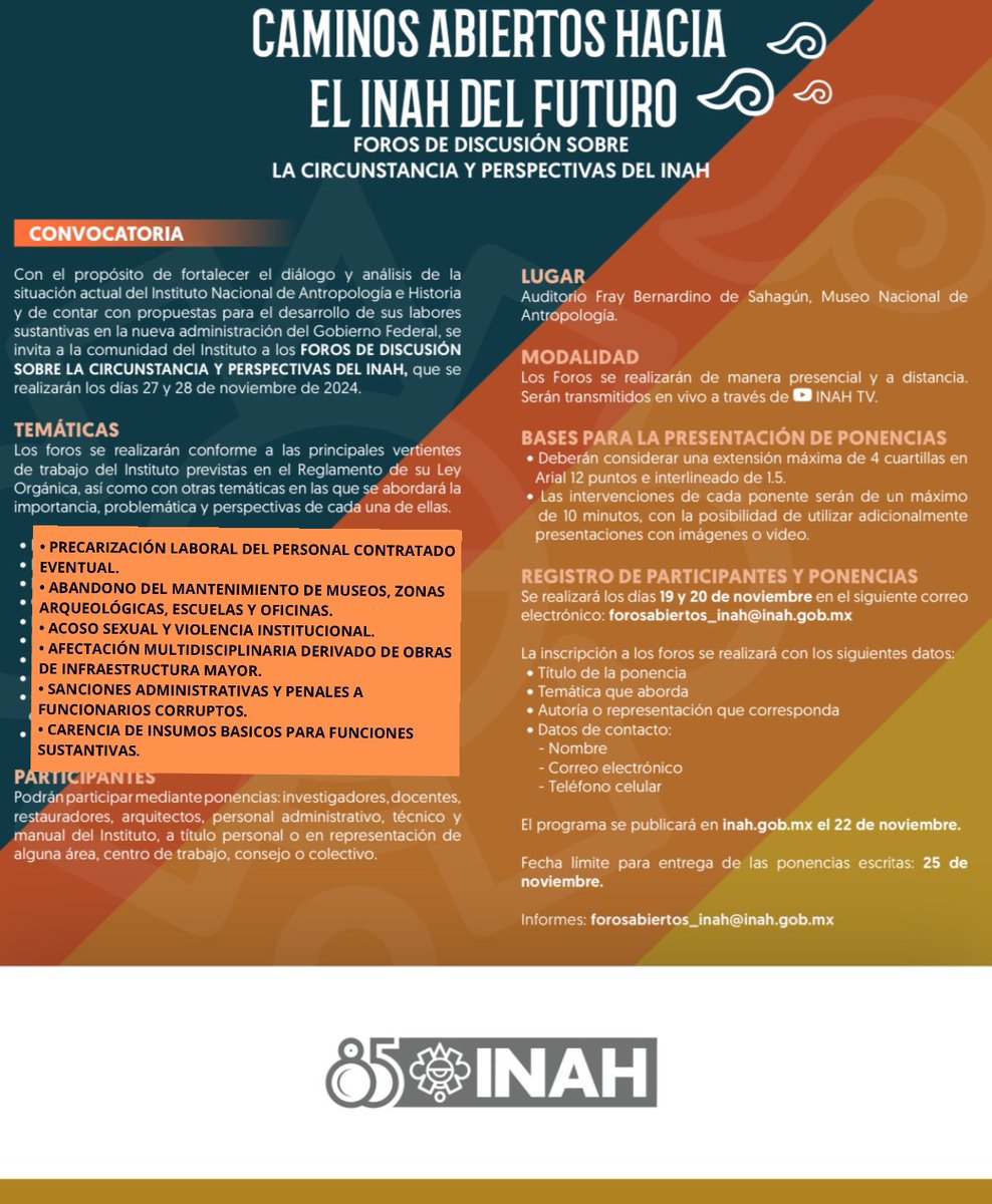 YapagameINAH's tweet photo. Ya arreglamos la convocatoria del @INAHmx que solo busca taparle el ojo a @ccurieldeicaza y pintar al soldado obediente de @dprieto_ como funcionario capaz. #PrietoMiente #INAHenCrisis #YaPágameINAH #NoSomosEventualesSomosProfesionales #TodosSomosINAH https://t.co/AR4xrQR1vA
