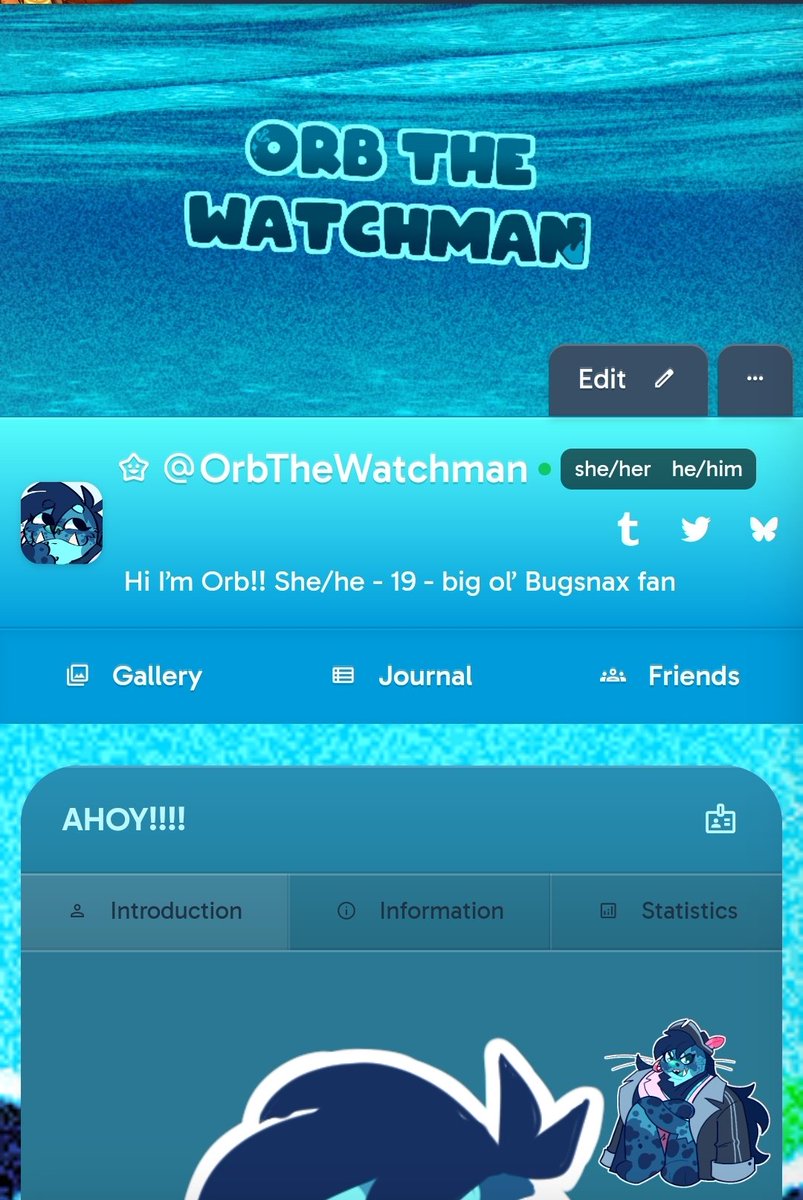 OrbTheWatchman's tweet photo. Other places you can find me!! https://t.co/ijnFUUBCFv