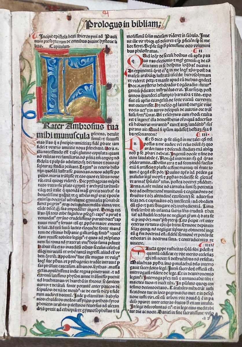 NBTS1784's tweet photo. Students recently explored some of the treasured books and manuscripts of the Gardner A. Sage Library at New Brunswick Theological Seminary. This rare book lab has been an exciting part of Dr. Nathan Jérémie-Brink’s History of Global Christianity course. https://t.co/yRAorEfkg8 https://t.co/RSmAl2whHY