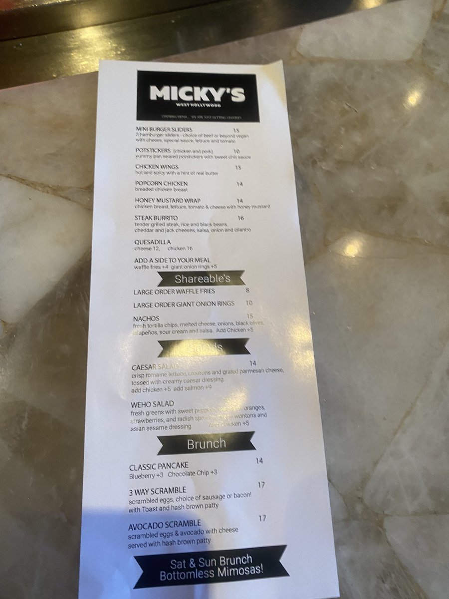 JDH90069's tweet photo. Mickys is OPEN for Friday 11/15. Come over for a drink or for lunch TGIF. Happy Friday!!! https://t.co/qCf2D62WO5