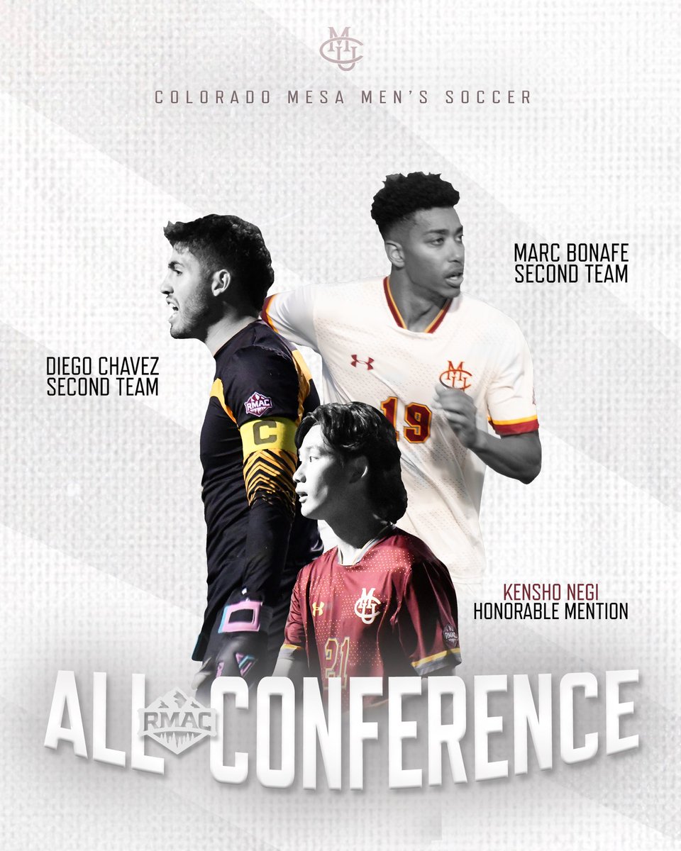 Congratulations to our 2024 All-RMAC award recipients🏆

Second team: Diego Chavez and Marc Bonafe
Honorable Mention: Kensho Negi

#MavUp // #RumbleMavs