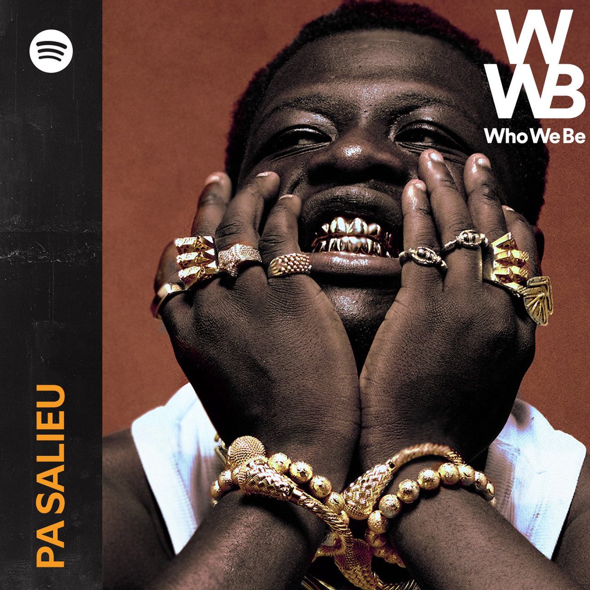 UKRapNumbers's tweet image. Pa Salieu covers Spotify UK’s ‘Who We Be’ playlist with “Afrikan Di Alien” with Black Sherif from newly released #AfrikanAlien