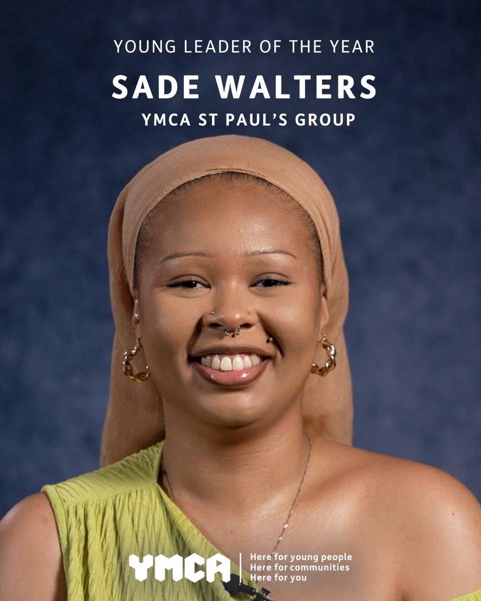Sade Walters of <a href="/ymcastpauls/">YMCA St Paul's Group</a> 🌟 is leading the way! 
 
Organising community events and establishing the Wellbeing Cafe, Sade has actively improved mental health awareness in her community. Sade is your #YouthMattersAwards Young Leader of the Year. 

#YMCA