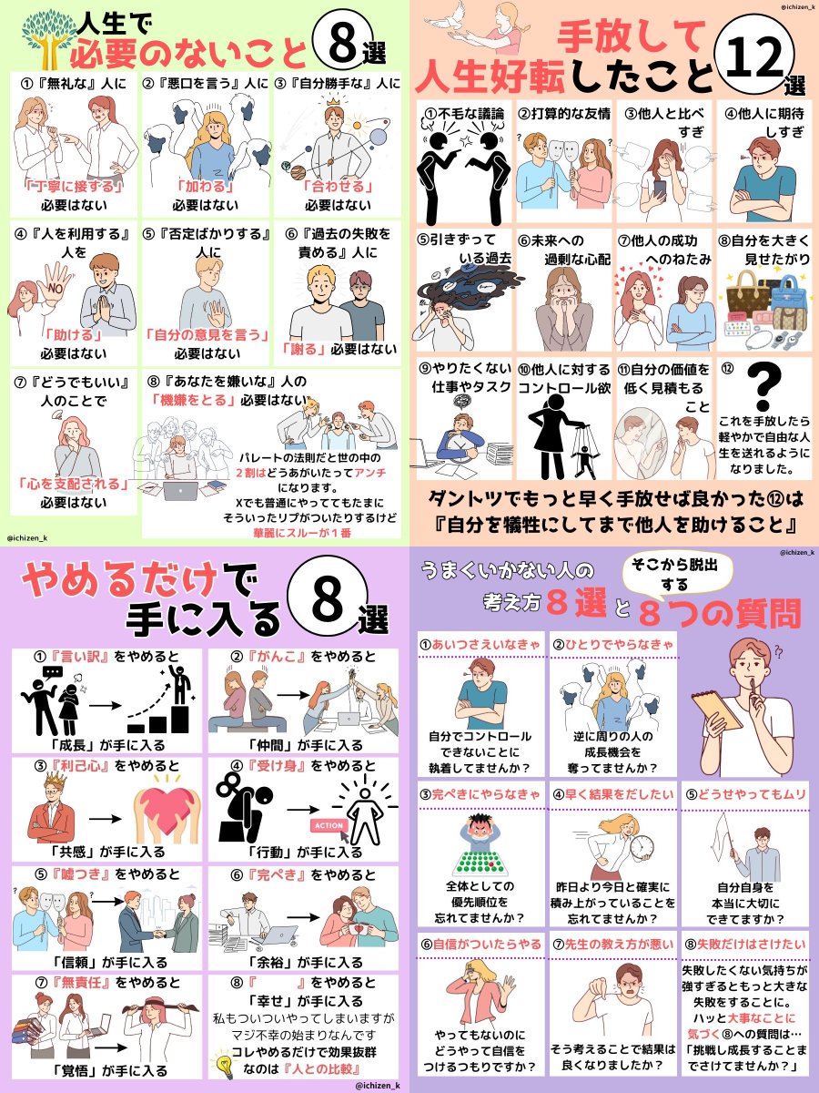 icchy555's tweet photo. これは結構マジです。不要なものは手放して、奇跡の土日にしよう。 https://t.co/dYiXokkM7D