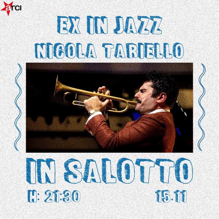 🎶 Riparte la rassegna #jazz dell’Ex Mattatoio

🎺 Sul palco stasera il trombettista Nicola Tariello con un concerto dedicato ai classici del repertorio jazzistico. Suonano con lui il pianista Pietro Caroleo e il batterista Federico Chiarofonte

#ExMattatoio #InSalotto