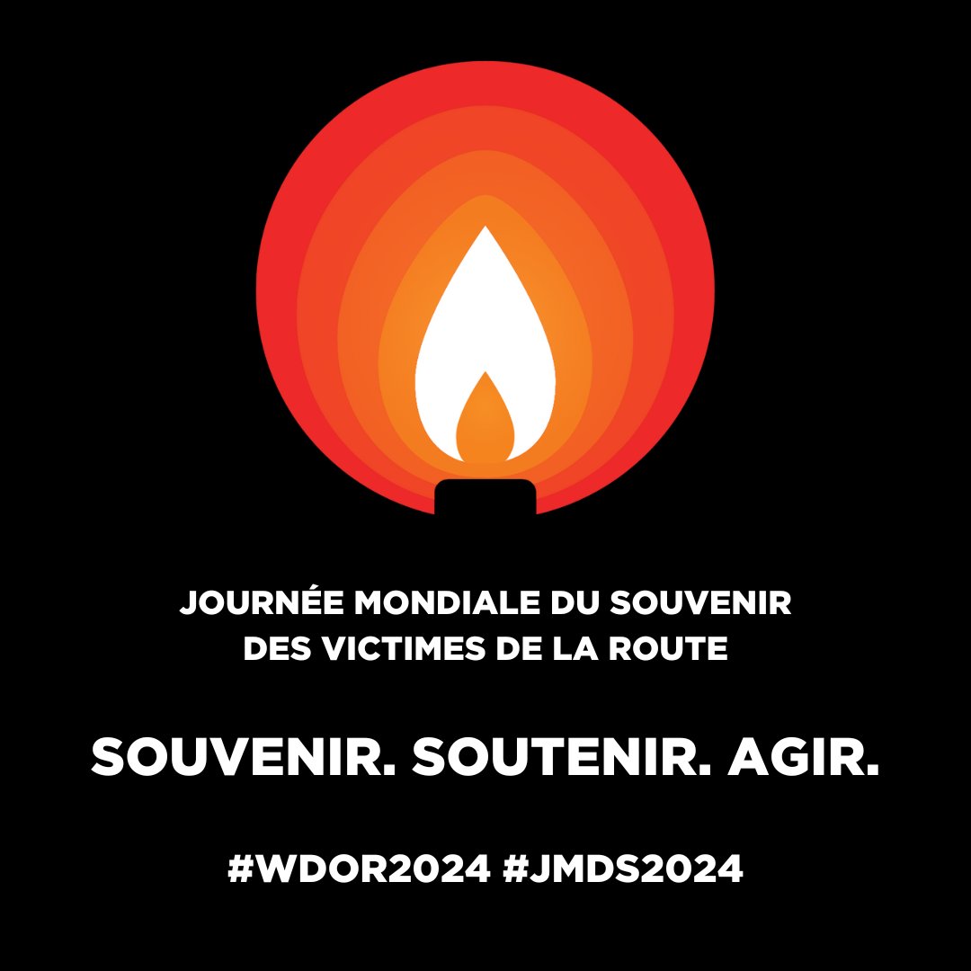 Journée mondiale du souvenir des victimes de la route : une collision grave ou mortelle est une collision de trop.  

Il y a eu plusieurs collisions graves ou mortelles ces dernières semaines au Québec. Des enfants, mais aussi des personnes aînées. Chaque année, les personnes